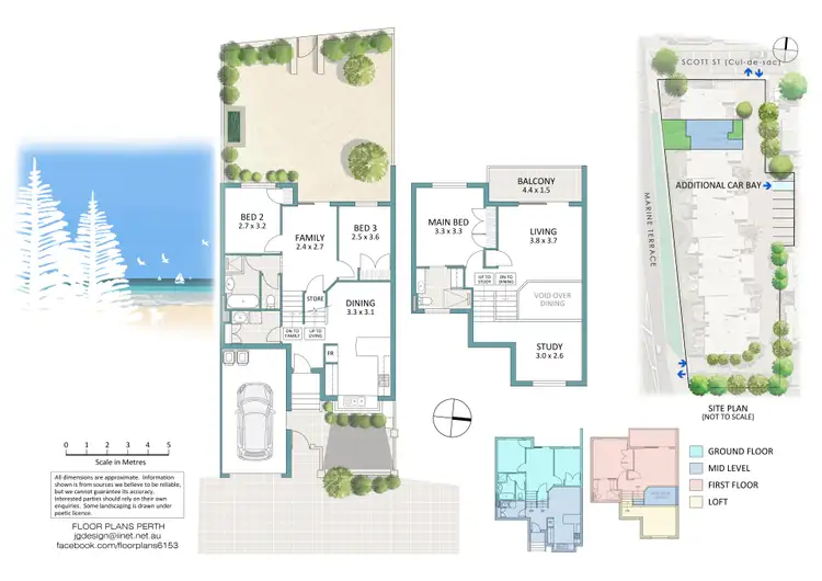Floorplan of Homely house listing, 2/174 Marine Terrace, South Fremantle WA 6162