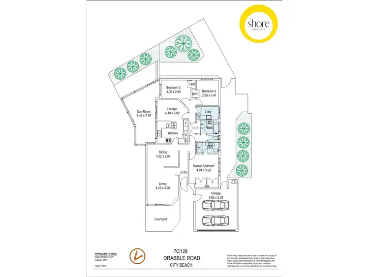 Floorplan of Homely house listing, 7c/129 Drabble Road, City Beach WA 6015