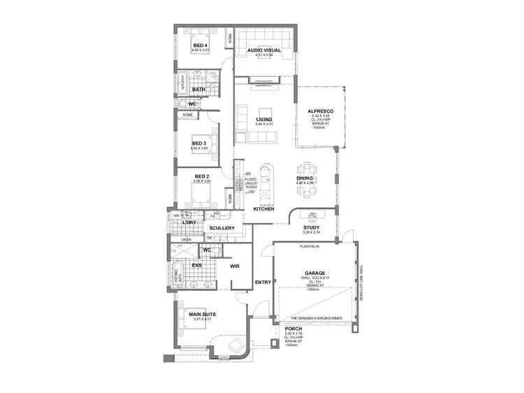 Floorplan of Homely house listing, 5 Boudicca Drive, Forrestdale WA 6112
