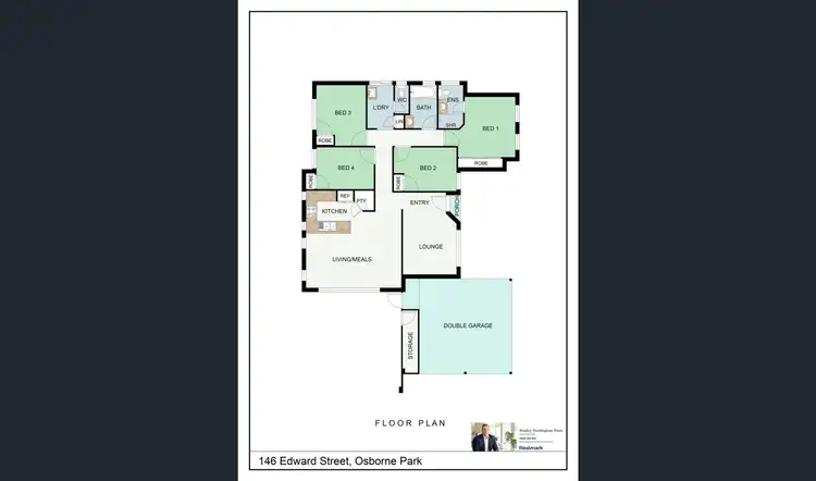 Floorplan of Homely house listing, 146 Edward Street, Osborne Park WA 6017