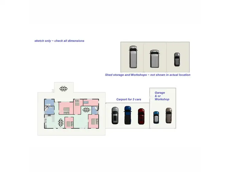 Floorplan of Homely house listing, 99 Range Road, Dumbarton WA 6566