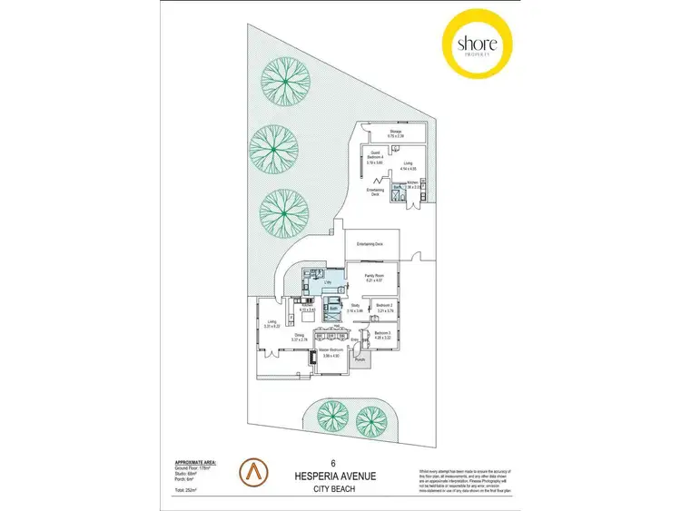 Floorplan of Homely house listing, 6 Hesperia Avenue, City Beach WA 6015