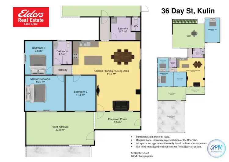 Floorplan of Homely house listing, 36 Day Street, Kulin WA 6365