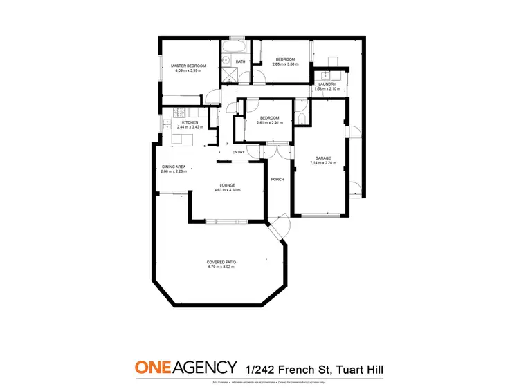 Floorplan of Homely house listing, 1/242 French Street, Tuart Hill WA 6060
