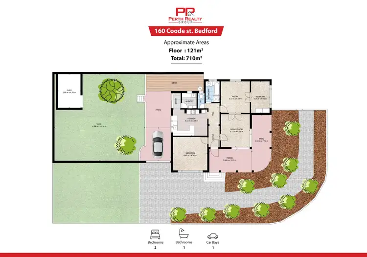 Floorplan of Homely house listing, 160 Coode Street, Bedford WA 6052
