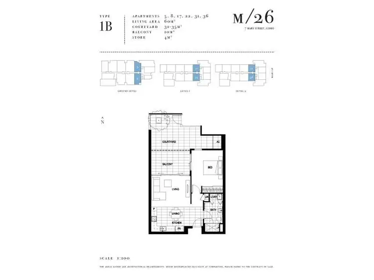 Floorplan of Homely apartment listing, 22/7 Mary Street, Como WA 6152