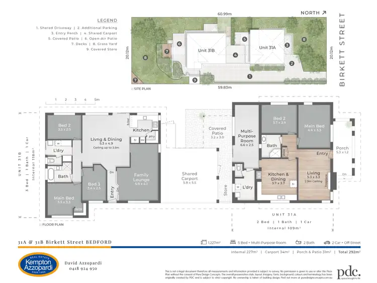 Floorplan of Homely house listing, 31a and 31b Birkett St, Bedford WA 6052
