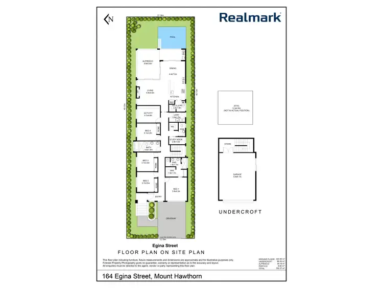 Floorplan of Homely house listing, 164 Egina Street, Mount Hawthorn WA 6016