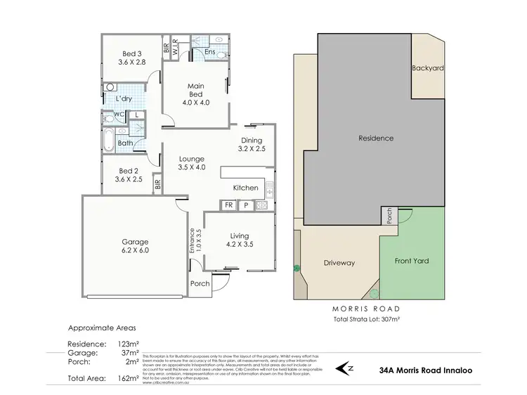 Floorplan of Homely house listing, 34A Morris Road, Innaloo WA 6018