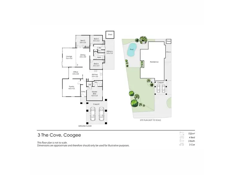 Floorplan of Homely house listing, 3 The Cove, Coogee WA 6166