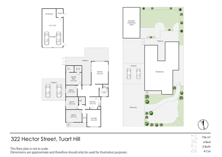 Floorplan of Homely house listing, 322 Hector Street, Tuart Hill WA 6060