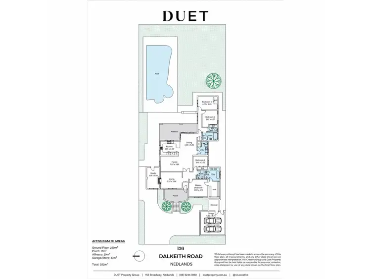 Floorplan of Homely house listing, 136 Dalkeith Road, Nedlands WA 6009