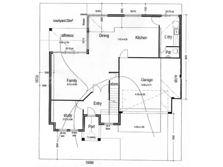 Floorplan of Homely house listing, 191A Flamborough Street, Doubleview WA 6018