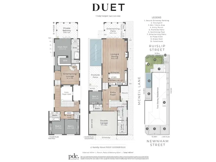 Floorplan of Homely house listing, 17 Ruislip Street, West Leederville WA 6007