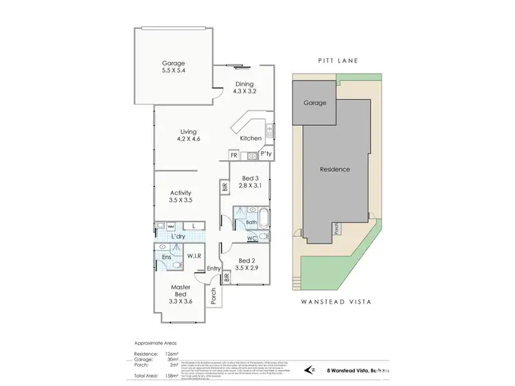 Floorplan of Homely house listing, 8 Wanstead Vista, Bertram WA 6167