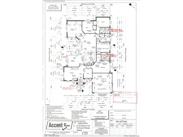 Floorplan of Homely house listing, 12 Endeavour Circle, Wannanup WA 6210