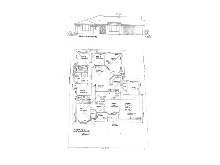 Floorplan of Homely house listing, 43 Avon Crescent, Viveash WA 6056