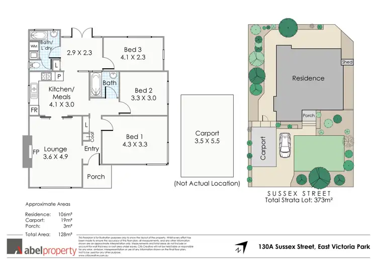 Floorplan of Homely house listing, 130 Sussex Street, East Victoria Park WA 6101