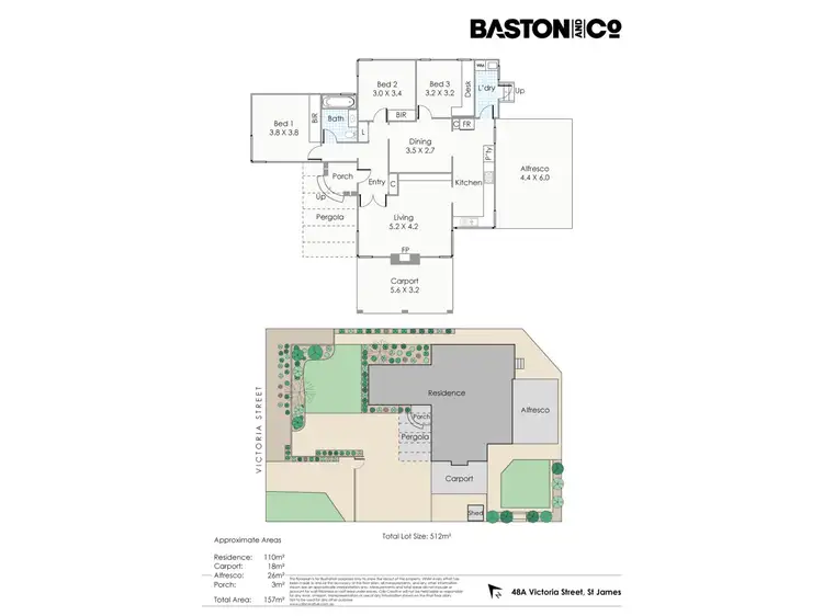 Floorplan of Homely house listing, 48A Victoria Street, St James WA 6102