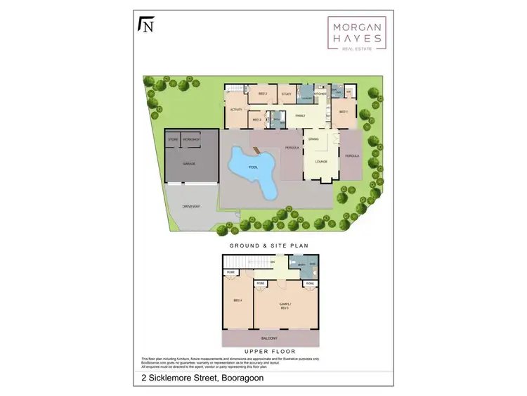 Floorplan of Homely house listing, 2 Sicklemore Street, Booragoon WA 6154