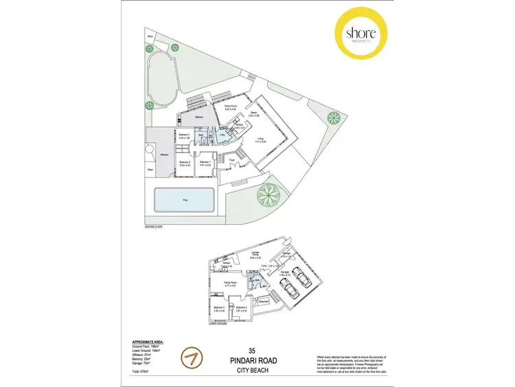 Floorplan of Homely house listing, 35 Pindari Road, City Beach WA 6015