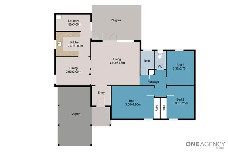 Floorplan of Homely house listing, 13 Valance Way, Gwelup WA 6018