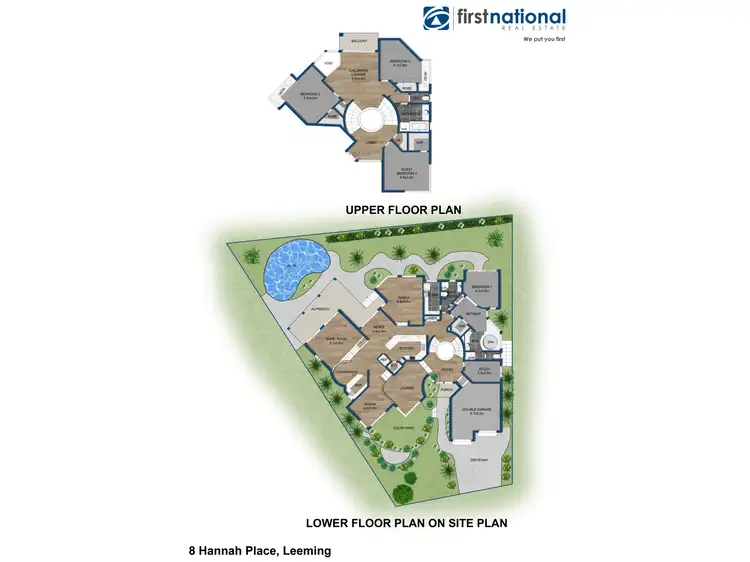 Floorplan of Homely house listing, 8 Hannah Place, Leeming WA 6149