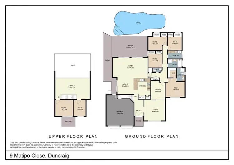 Floorplan of Homely house listing, 9 Matipo Close, Duncraig WA 6023