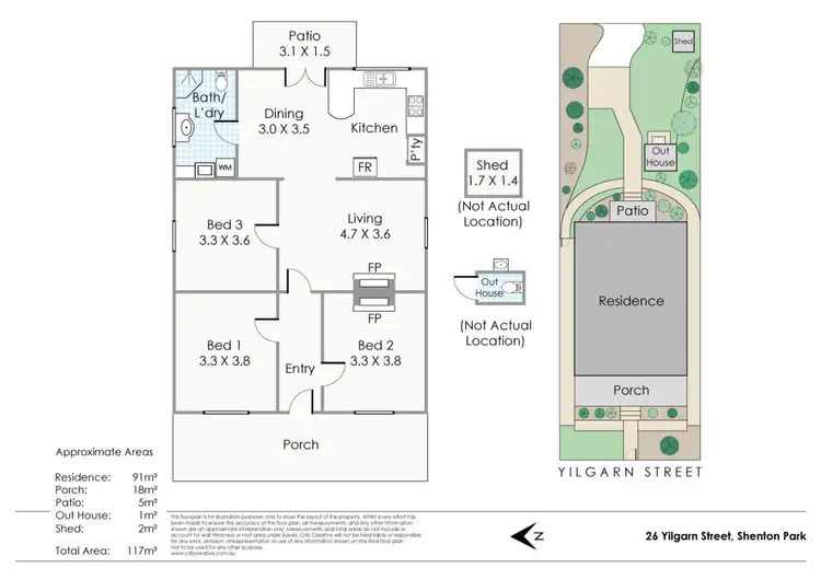 Floorplan of Homely house listing, 26 Yilgarn Street, Shenton Park WA 6008