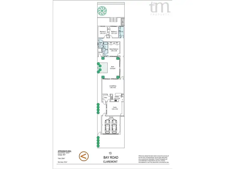 Floorplan of Homely house listing, 13 Bay Road, Claremont WA 6010
