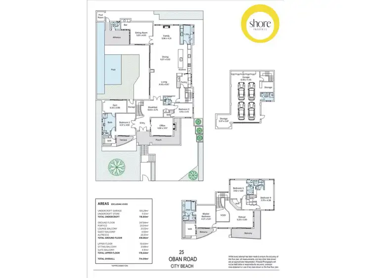 Floorplan of Homely house listing, 25 Oban Road, City Beach WA 6015