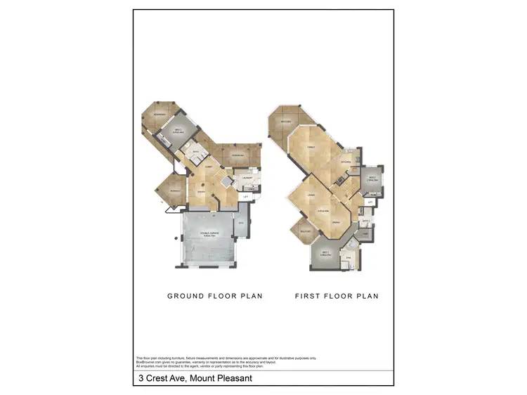 Floorplan of Homely house listing, 3 Crest Avenue, Mount Pleasant WA 6153