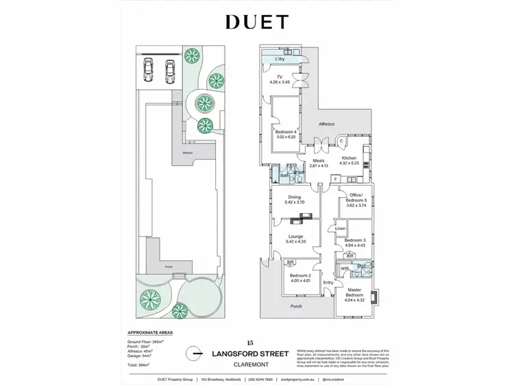 Floorplan of Homely house listing, 15 Langsford Street, Claremont WA 6010