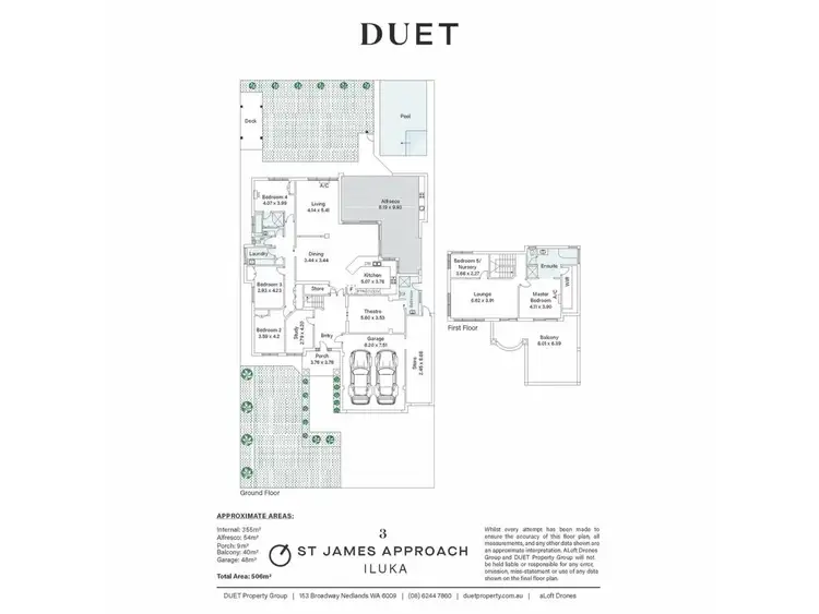 Floorplan of Homely house listing, 3 St James Approach, Iluka WA 6028