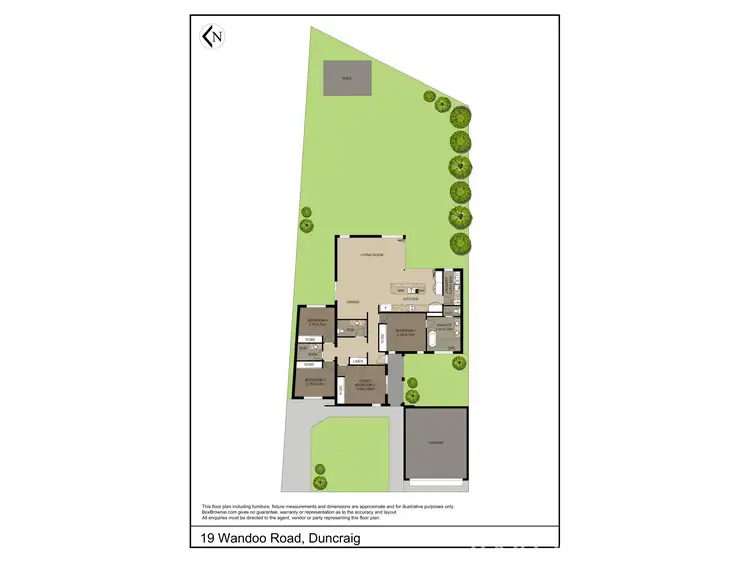 Floorplan of Homely house listing, 19 Wandoo Road, Duncraig WA 6023