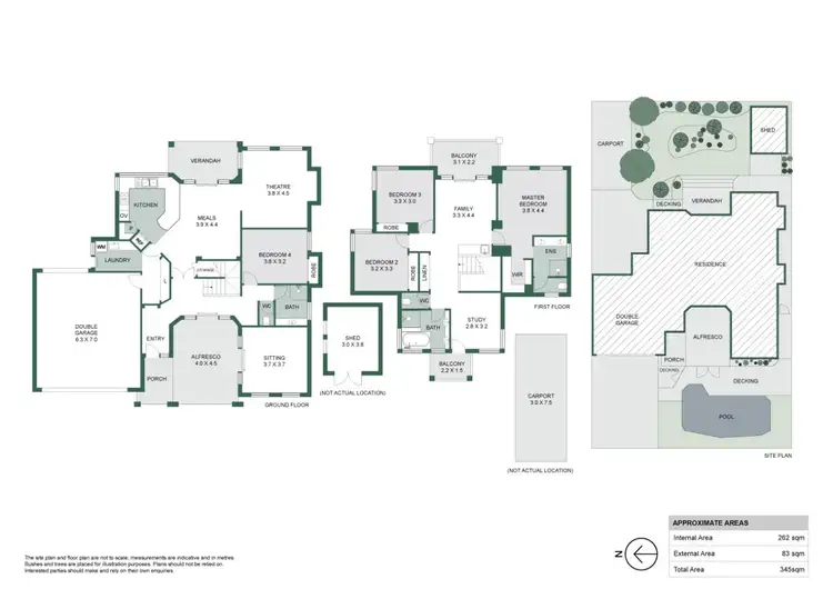Floorplan of Homely house listing, 38 Belhus Drive, Trigg WA 6029