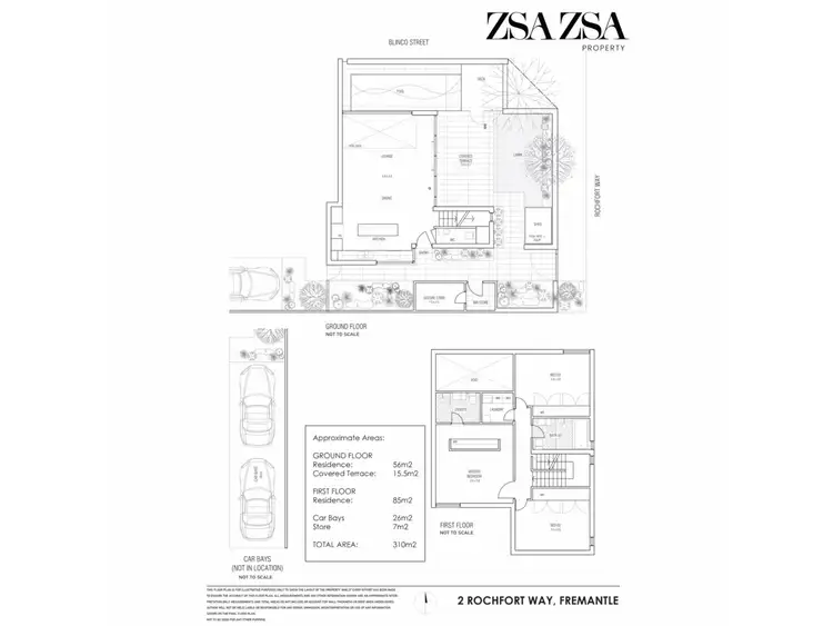 Floorplan of Homely house listing, 2 Rochfort Way, Fremantle WA 6160