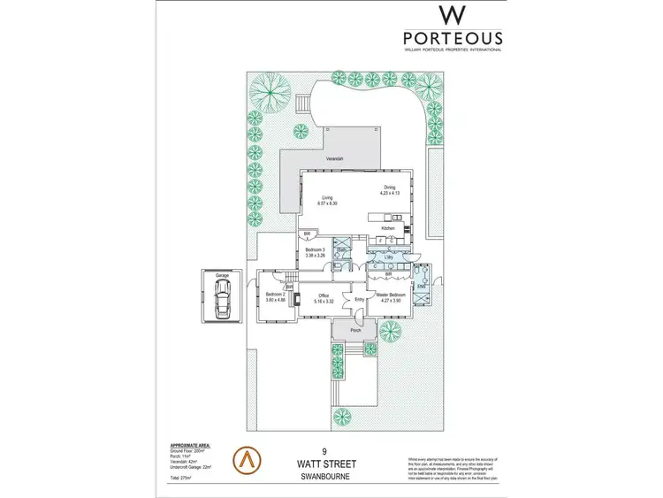 Floorplan of Homely house listing, 9 Watt Street, Swanbourne WA 6010
