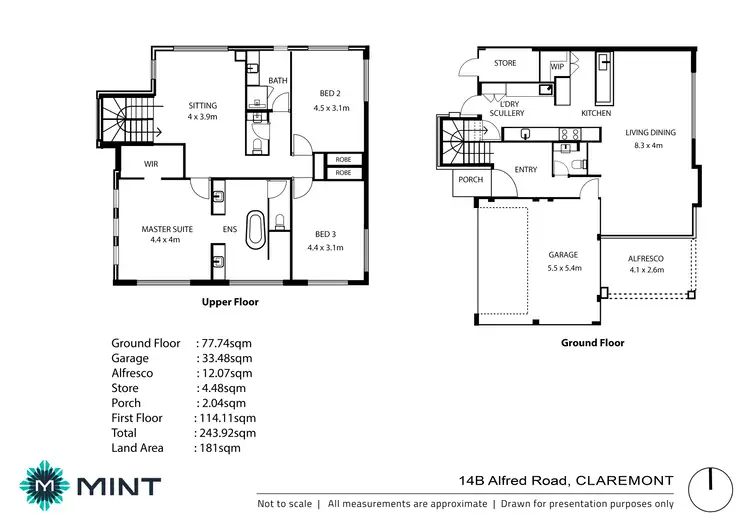 Floorplan of Homely house listing, 14B Alfred Road, Claremont WA 6010