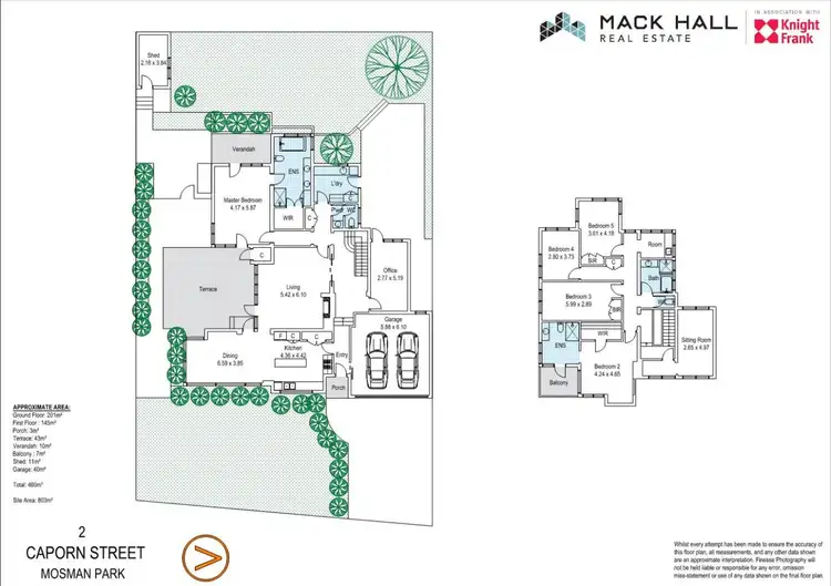 Floorplan of Homely house listing, 2 Caporn Street, Mosman Park WA 6012