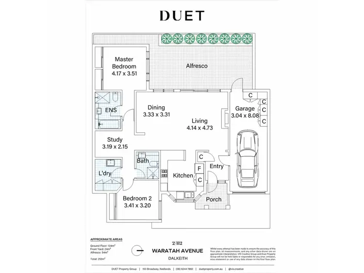 Floorplan of Homely house listing, 2/112 Waratah Avenue, Dalkeith WA 6009