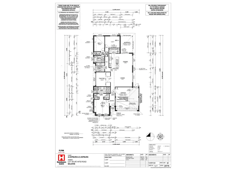 Floorplan of Homely house listing, 7 Nitid Road, Baldivis WA 6171