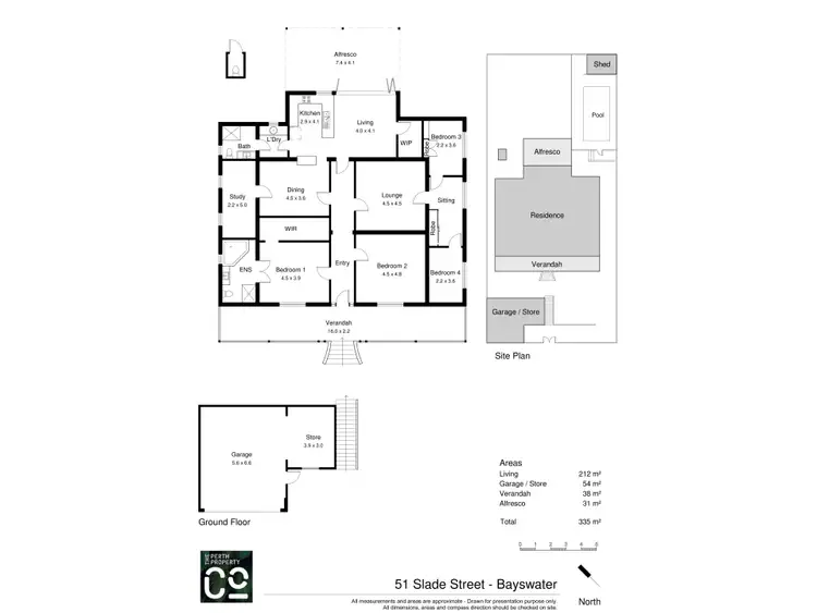 Floorplan of Homely house listing, 51 Slade Street, Bayswater WA 6053