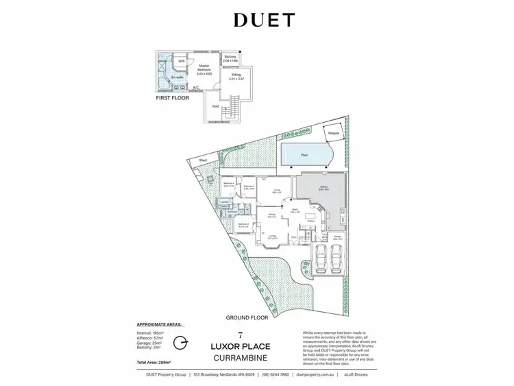 Floorplan of Homely house listing, 7 Luxor Place, Currambine WA 6028