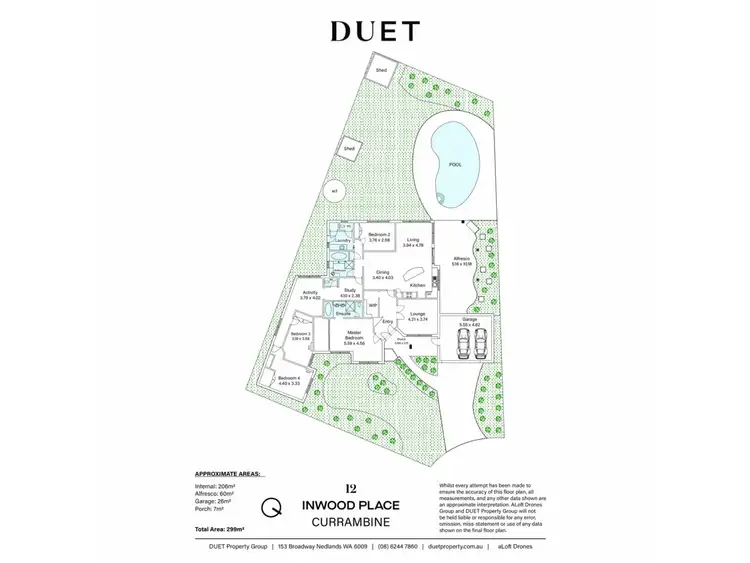 Floorplan of Homely house listing, 12 Inwood Place, Currambine WA 6028