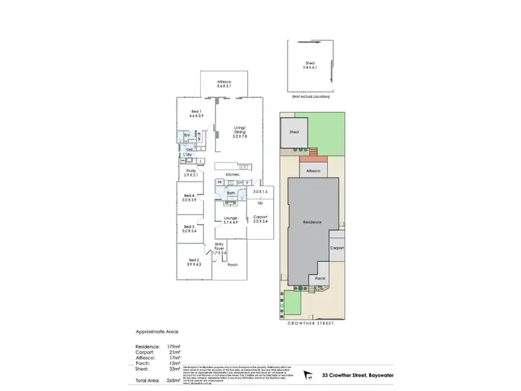 Floorplan of Homely house listing, 33 Crowther Street, Bayswater WA 6053