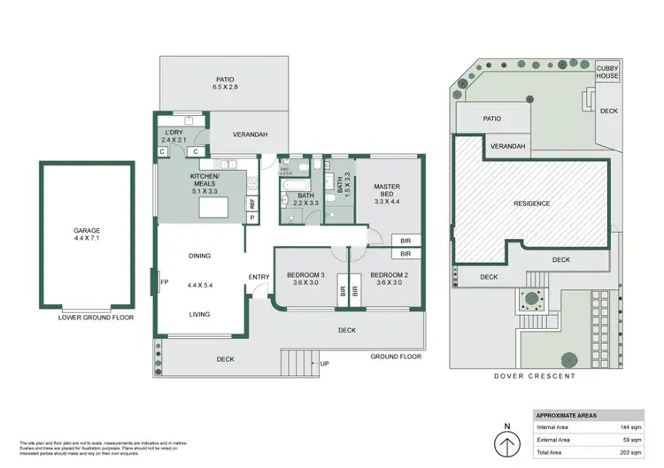 Floorplan of Homely house listing, 4 Dover Crescent, Wembley Downs WA 6019