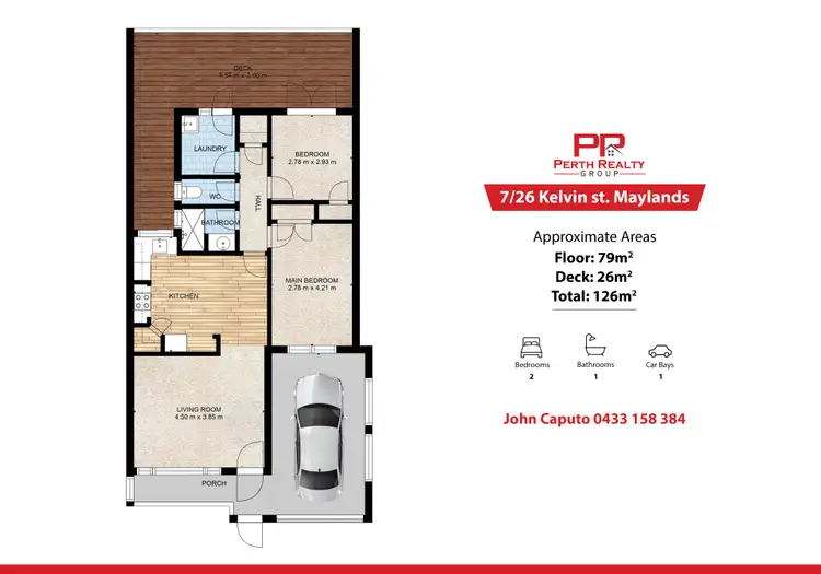 Floorplan of Homely villa listing, 7/26 Kelvin Street, Maylands WA 6051