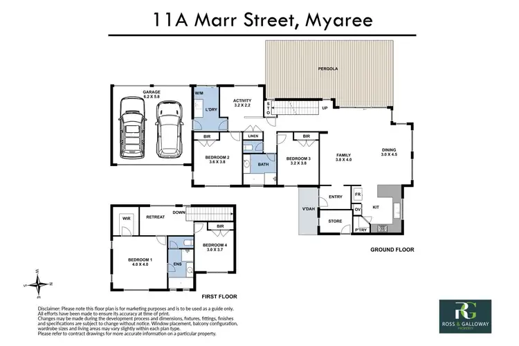 Floorplan of Homely house listing, 11a Marr Street, Myaree WA 6154