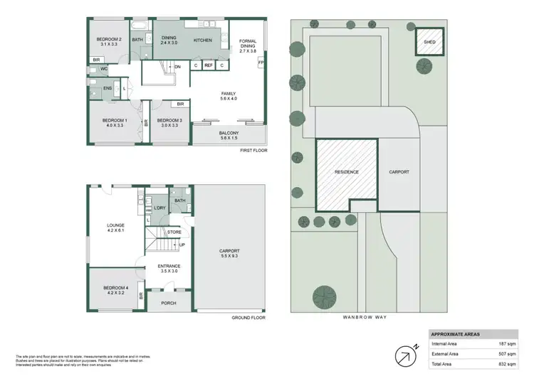 Floorplan of Homely house listing, 7 Wanbrow Way, Duncraig WA 6023